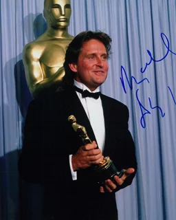 Michael Douglas autograph
