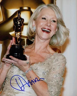Helen Mirren autograph