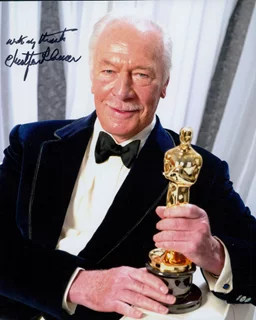 Christopher Plummer autograph