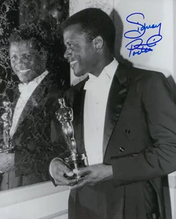 Sidney Poitier autograph