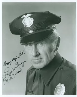 Lloyd Bridges autograph