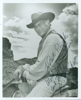 Leif Erickson autograph