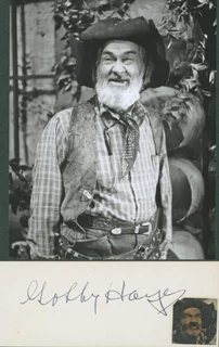 Gabby Hayes autograph