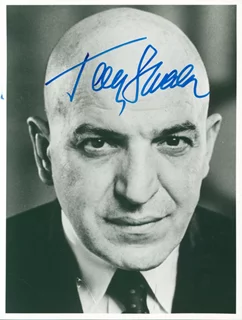 Telly Savalas autograph