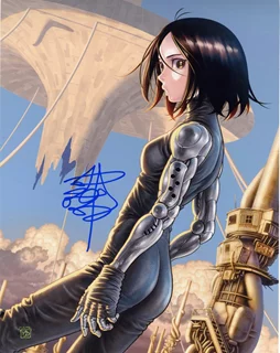 Yukito Kishiro autograph