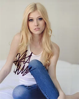 Katherine McNamara autograph