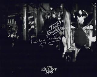 The Elephant Man autograph