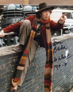Tom Baker autograph