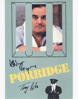 Porridge autograph