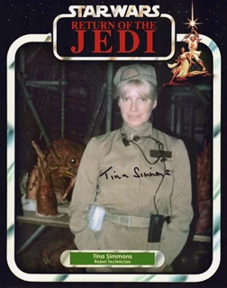 Tina Simmons autograph