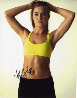 Haley Lu Richardson autograph