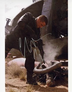 Christian Bale autograph
