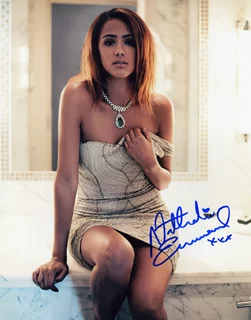 Nathalie Emmanuel autograph