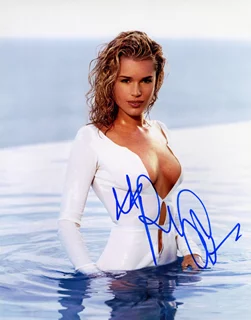Rebecca Romijn autograph