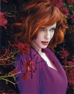 Christina Hendricks autograph