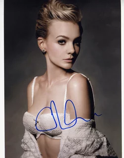 Carey Mulligan autograph