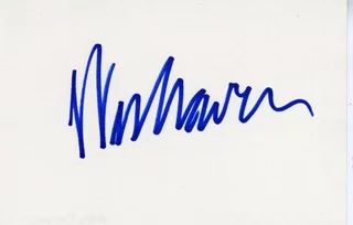 Wes Craven autograph