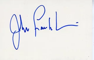 John Frankenheimer autograph