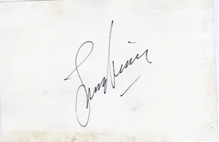 Leonard Nimoy autograph