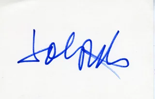 John Ritter autograph