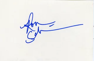 Ron Silver autograph