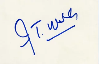 J.T. Walsh autograph