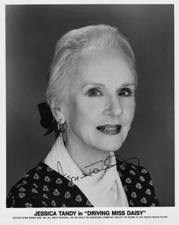Jessica Tandy autograph