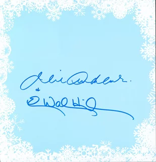 Julie Andrews autograph