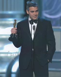 George Clooney autograph