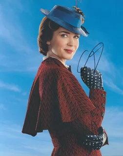 Emily Blunt autograph