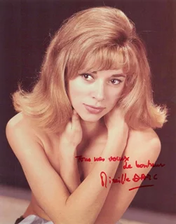 Mireille Darc autograph