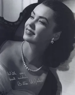 Betta St. John autograph