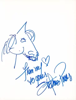 Stefanie Powers autograph