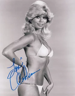 Loni Anderson autograph
