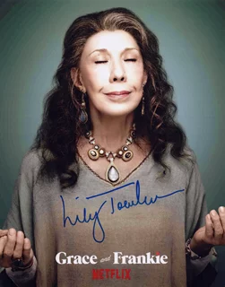 Lily Tomlin autograph