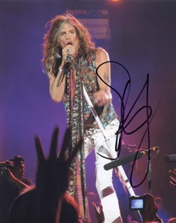 Steven Tyler autograph