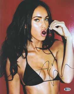 Megan Fox autograph