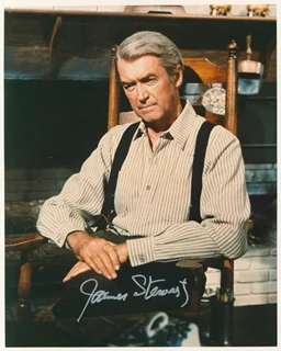 James Stewart autograph
