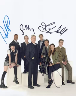 Navy NCIS autograph