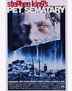 Pet Sematary autograph