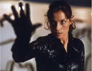 Famke Janssen autograph