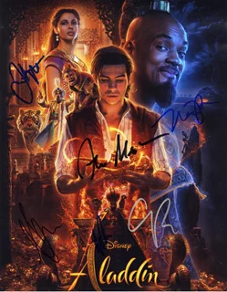 Aladdin autograph