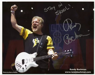 Randy Bachman autograph