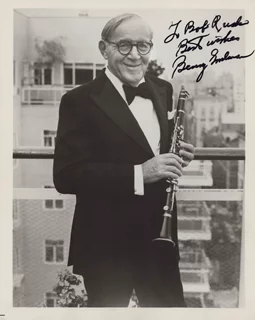 Benny Goodman autograph