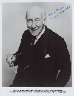 Wilfrid Hyde-White autograph