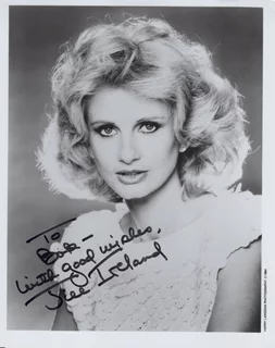 Jill Ireland autograph