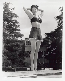 Joan Leslie autograph