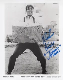 Richard Kiel autograph
