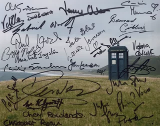 Doctor Who autograph