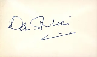 David Niven autograph